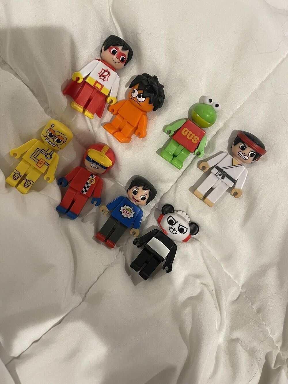 RYAN’S WORLD Action Figures 2½" Lot Of 8